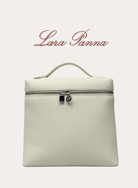 Extra Pocket Backpack LP23进口双肩背包真牛皮老钱风高奢女士包