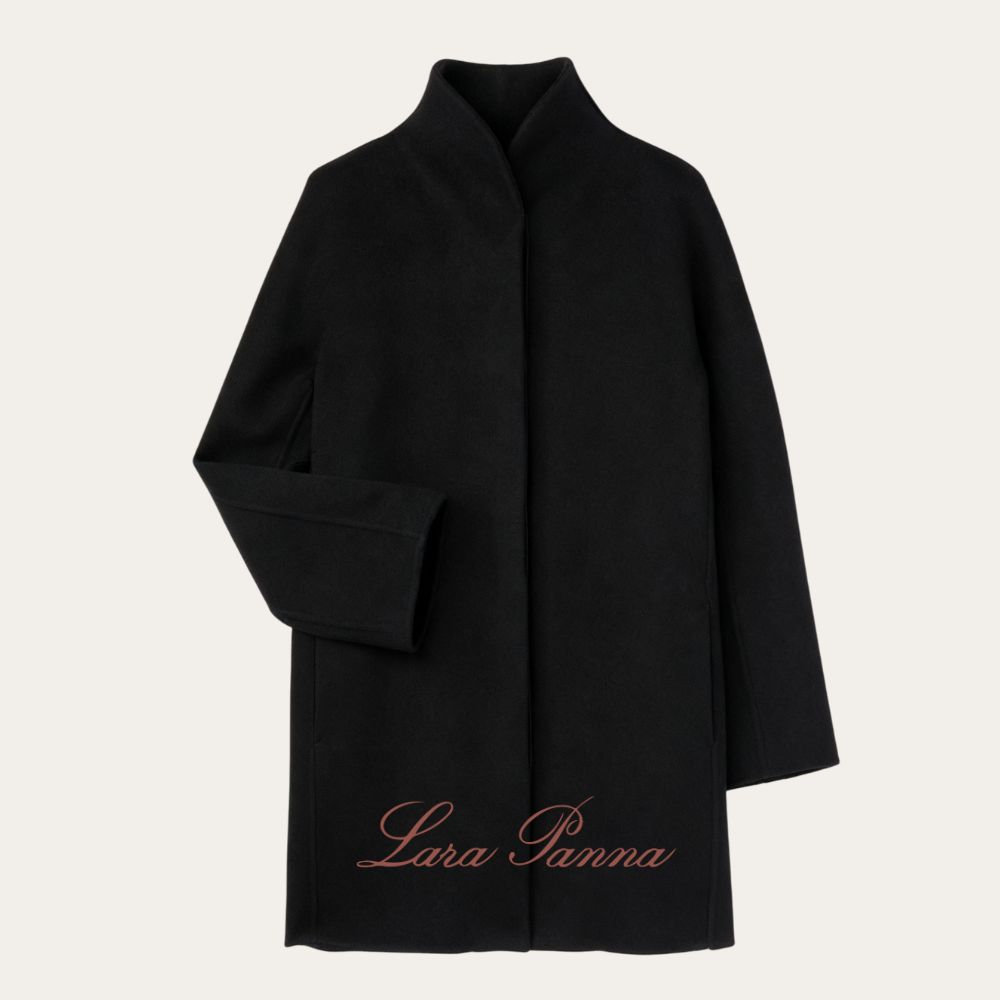 LP同款 Scotty Coat 秋冬羊毛混纺大衣女宽松显瘦中长款毛呢外套