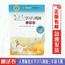 语文学习与巩固三3年级下册与人教部编版 测试卷人教版 语文课本教材配套使用测试卷语文学习与巩固3三年级下册 包邮