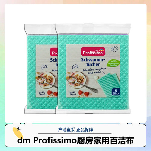 德国去油吸水多功能5片百洁布