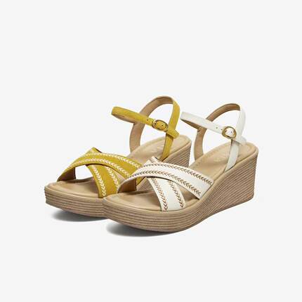 专柜正品TATA他她2026夏款女新款简约百搭时尚休闲鞋凉鞋7MYA2BL6