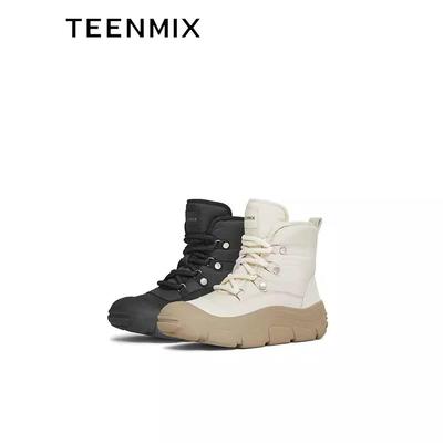 Teenmix/天美意雪地靴休闲厚底