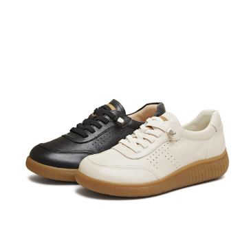 专柜正品天美意2026春新款女鞋软底休闲英伦小皮鞋牛津鞋6ZU20AM6