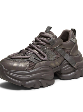 专柜正品他她2026春款女鞋加绒休闲鞋百搭增高厚底老爹鞋CY214AM6