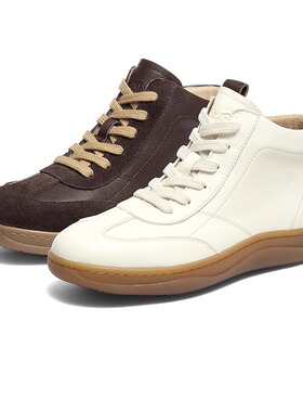 专柜正品森达2025冬新款女靴休闲靴厚底增高舒适可可短靴4CF50DD5