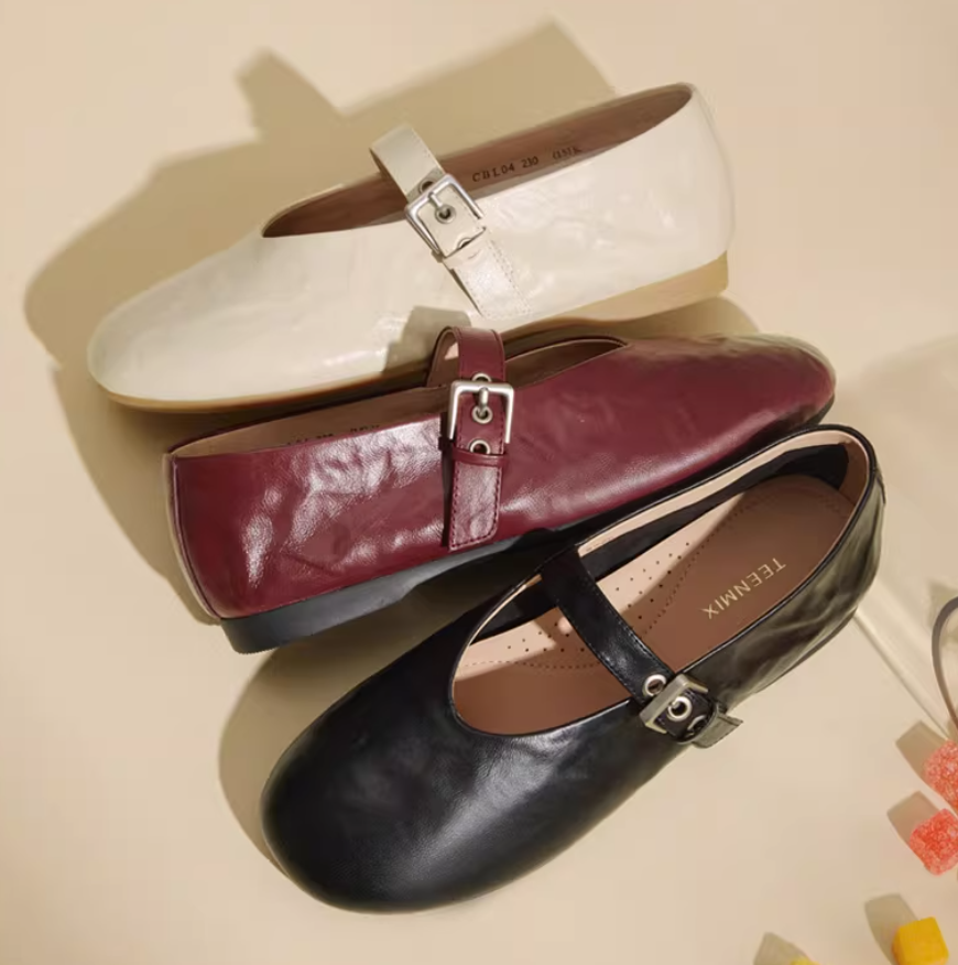 专柜正品天美意2026春新款女鞋平底玛丽珍鞋软底浅口单鞋CBL04AQ6,女鞋,玛丽珍鞋,淘宝优惠券,粉丝福利购,淘宝优惠卷