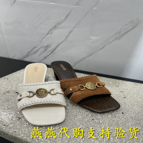 Staccato/思加图女一字拖凉拖鞋
