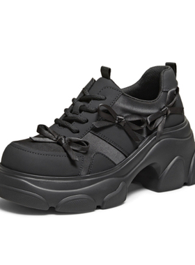 专柜正品他她2026春季新款女鞋时尚休闲鞋百搭增高老爹鞋CEG12AM6