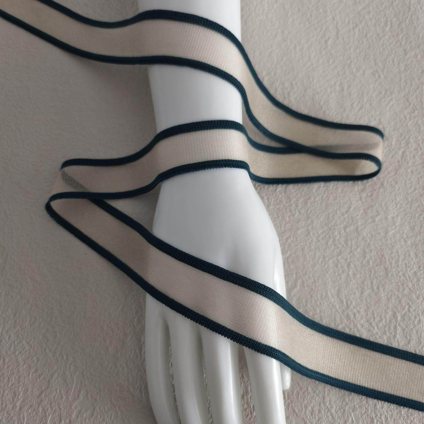 夏季新款欧根纱半透明超薄假领子女DIY配件辅料配饰领口袖口装饰