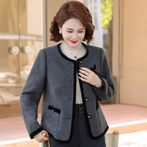 2026新款小香风妈妈春秋外套