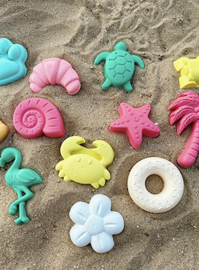 儿童海边沙滩玩具挖沙工具铲子桶沙漏决明子沙池推车宝宝玩水套装