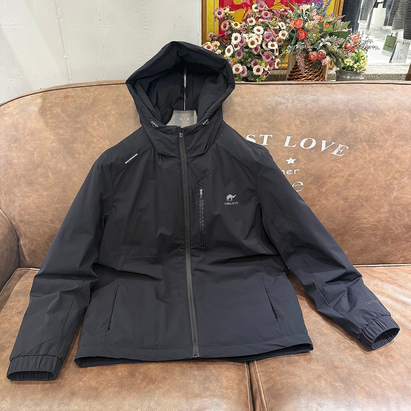 骆驼2025新款连帽羽绒服