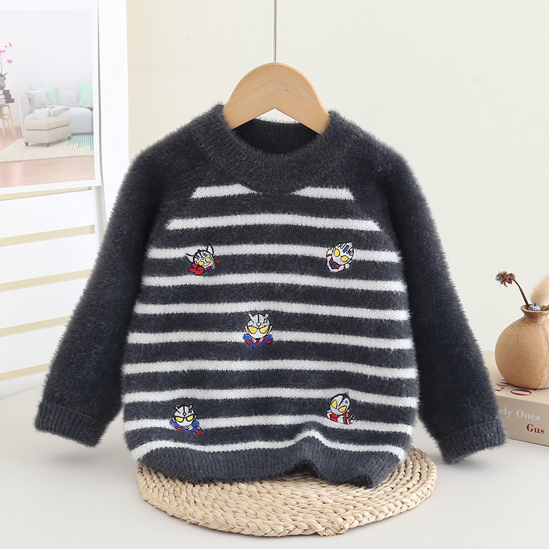 男童儿童针织衫毛衣冬装秋冬新款洋气童装宝宝套头小童加厚保暖,童装/婴儿装/亲子装,毛衣/针织衫,淘宝优惠券,粉丝福利购,淘宝优惠卷