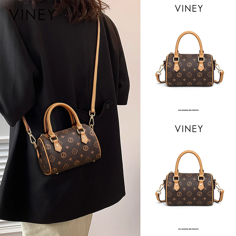 Viney包包女式2026新款女包单肩斜挎包大容量波士顿手提包枕头包,箱包皮具/热销女包/男包,通用款女包,淘宝优惠券,粉丝福利购,淘宝优惠卷
