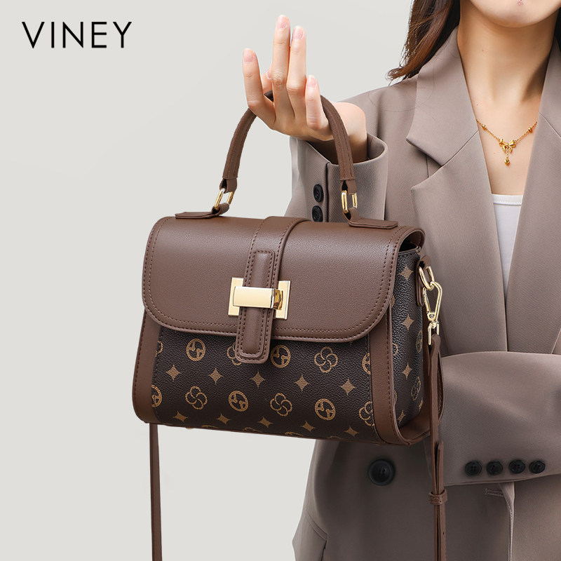 Viney包包女式2026新款女包秋冬单肩手提妈妈包大容量通勤斜挎包