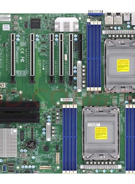 超微X12DPG-QT6 双路 ICE LAKE系列4GPU主板双万兆支持8373 8375C