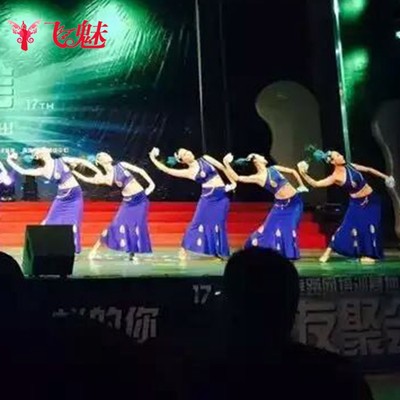 傣族舞蹈服女成人艺考傣族家女儿孔雀舞表演出服装修身包臀鱼尾裙