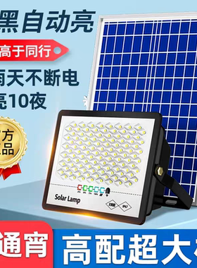 太阳能户外庭院灯2026新款农村家用防水室内LED照明人体感应路灯