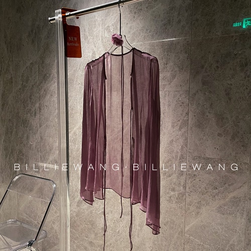 BW独立设计师高定系列｜光吻玫瑰｜巨美立体花绑带纹理朦胧开衫