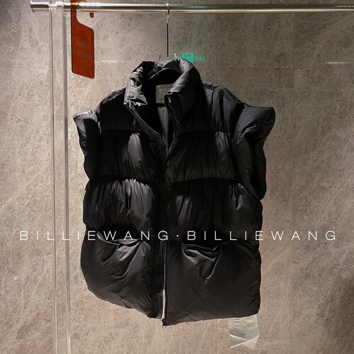 BW独立设计师高定系列｜陶然成器碎皱廓形感小羽马甲外套