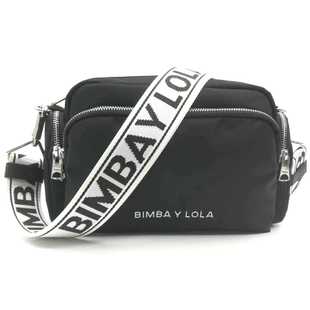 西班牙BIMBA LOLA女士单肩斜挎包字母相机包小方包 新款 2024春季