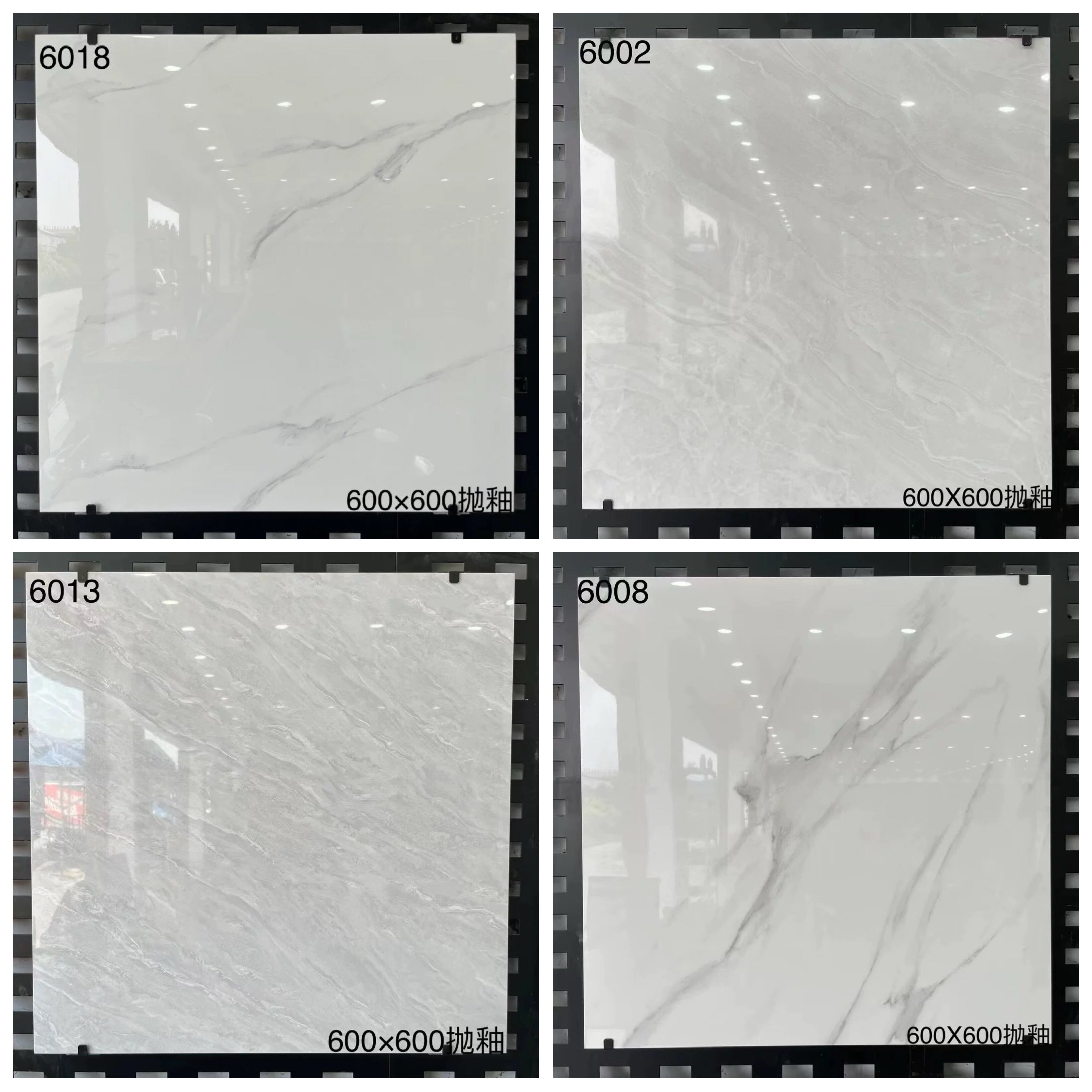 600x600客厅大理石亮光抛通体砖