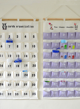 幼儿园接送卡挂袋 电话手表收纳袋 口罩银行卡水电卡晨检卡收纳