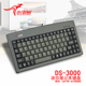 3000键盘笔记本工业数控机小键盘一体机设备圆口usb接口 小袋鼠DS