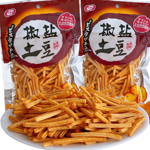 小薯条椒盐土豆条儿童休闲零食