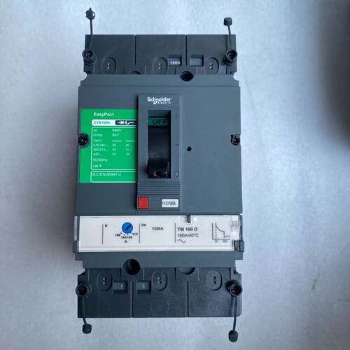可维修插入式塑壳断路器CVS160N  3P  160A，带