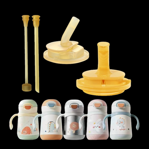 适配BOLOLO波咯咯保温杯配件吸管纳米银直饮吸嘴吸管头吸管杯水杯