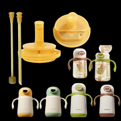 适用乐扣乐扣保温杯配件喝水杯配件学饮杯吸管吸嘴重力球直饮吸管