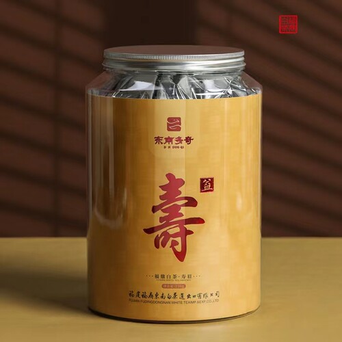 东南多奇寿益老白茶福鼎白茶非遗传承人张郑库制作散茶一罐装