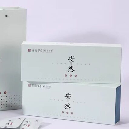 东南多奇2015安然白牡丹老白茶饼干茶礼盒装张郑库非遗传承人一盒