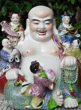 多子佛招财笑佛五子弥勒佛佛像40