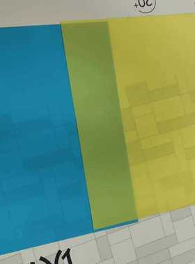 12u黄色薄膜精密研磨砂纸，光纤打磨microfinishing film