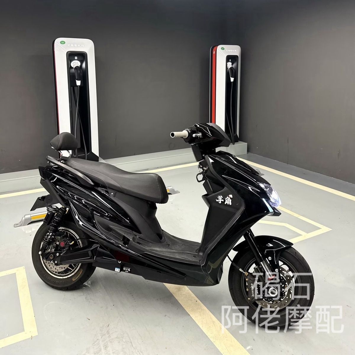 林海大劲战五代目LH125T-20摩托车三阳原厂油改电外壳整套