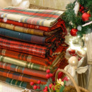 星月豚骨经典 保暖围脖节日披肩复古 红色围巾新年礼物显白冬JK新款