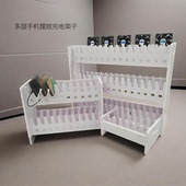 新品 手机展示支架桌面架子摆放充电位便携散热手机支架展示架