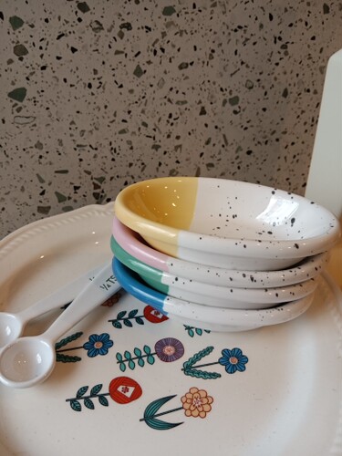 ins双色酱油碟zakaa小碟寿司碟醋碟日式杂货可爱的味碟北欧风餐具