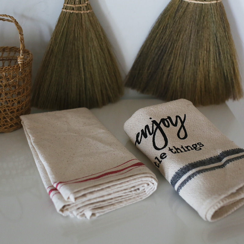 ins北欧款厨房布棉质垫碗布桌布