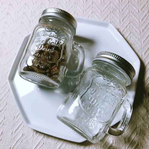 incafe北欧风120ml果酱杯布丁瓶