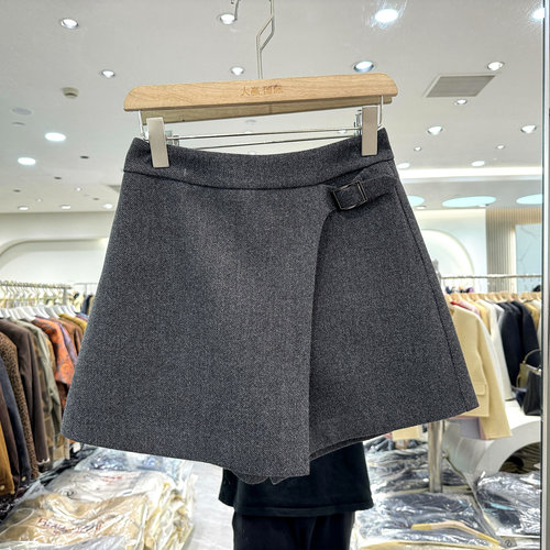 YINUOBAILI25932舒适裙裤短裤