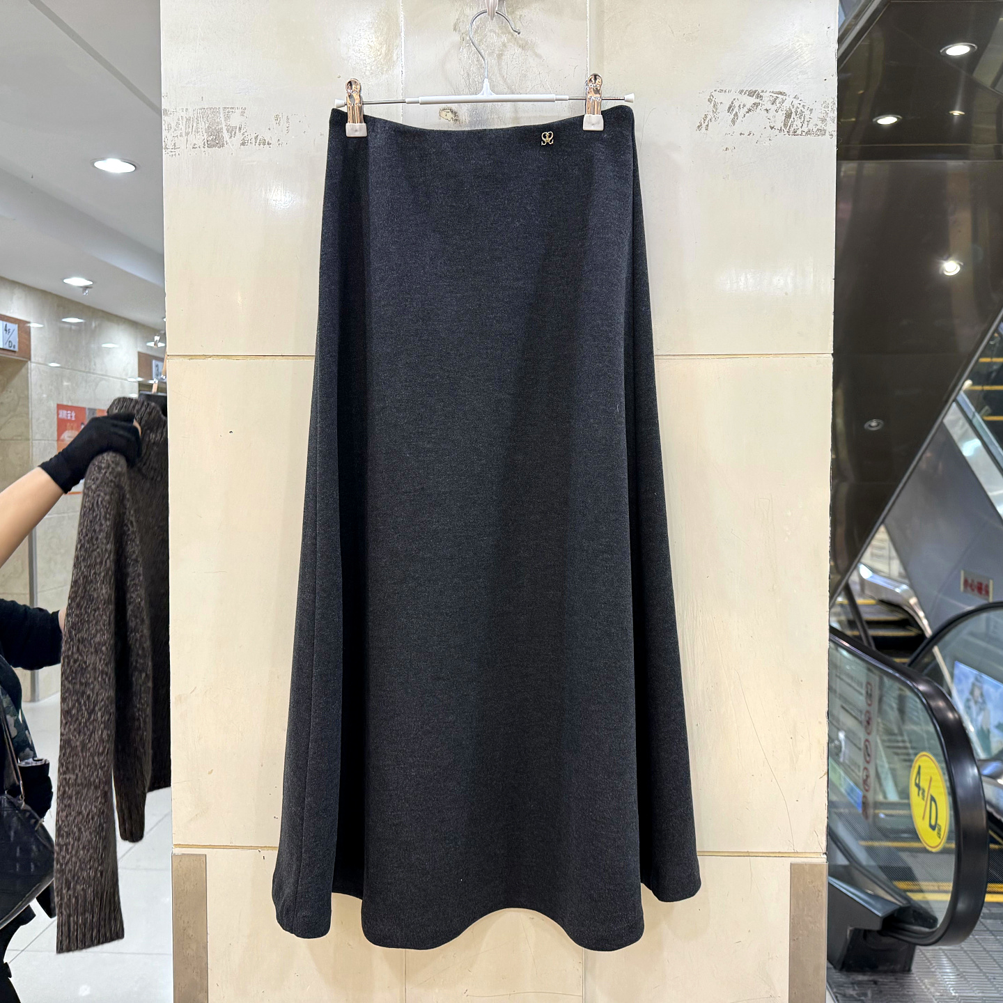 OSY-25D8739松紧腰羊毛呢半身裙