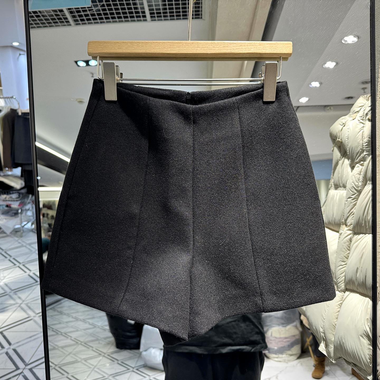 妍妍衣坊Y361保暖加厚休闲短裤