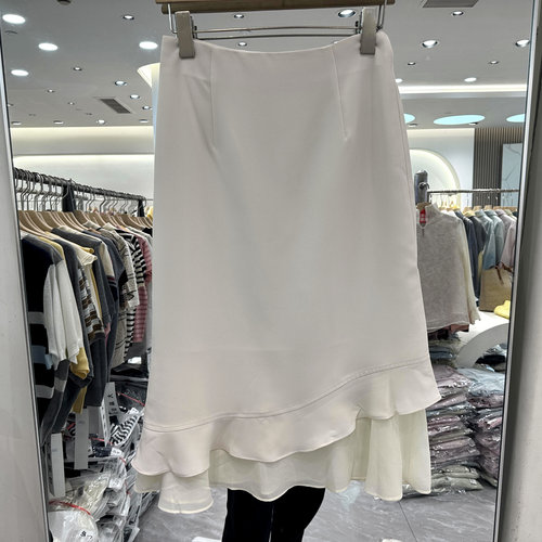 大张总D6953假两件设计感半身裙