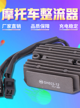 适用本田铁马400/600 STEED 大蚂蚁 BR0S400整流器 稳压器 充电硅