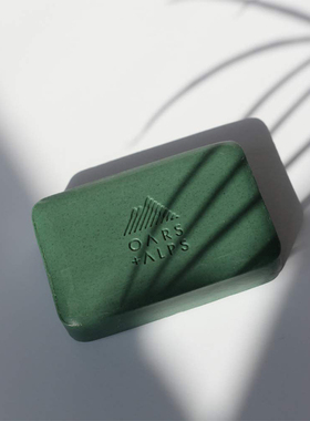 Oars Alps-薄荷木炭螺旋藻金缕梅薄荷油男士身体肥皂沐浴皂171g