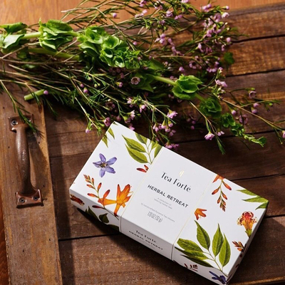 Tea Forte-Herbal Retreat 花草茶 金字塔茶包礼盒 10包