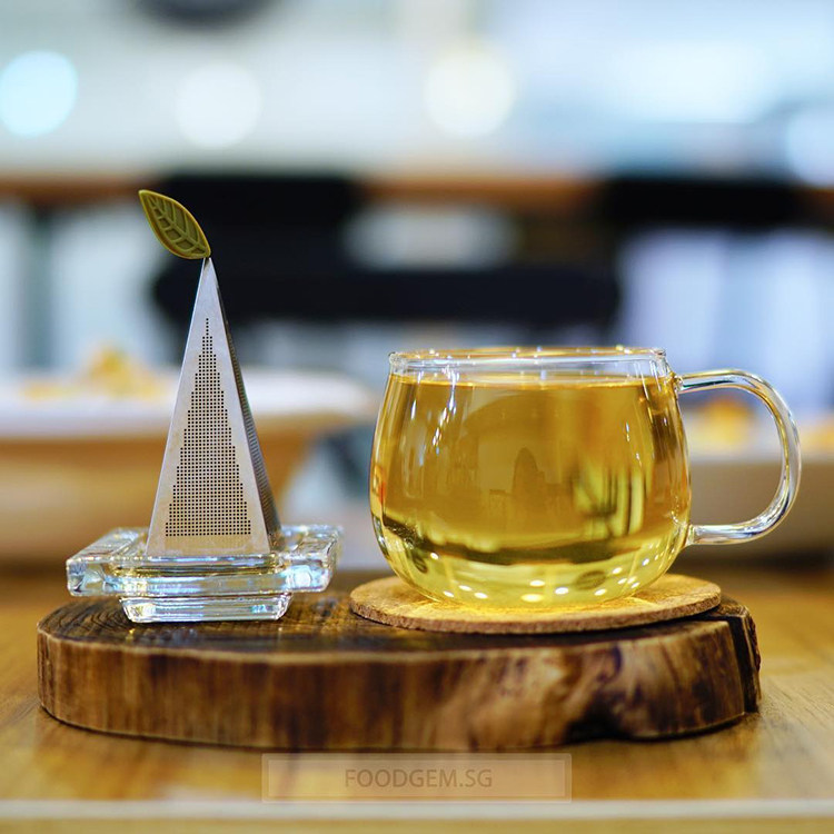 Tea Forte-三角铁塔形 金字塔不锈钢茶叶过滤 泡茶器 茶具配件